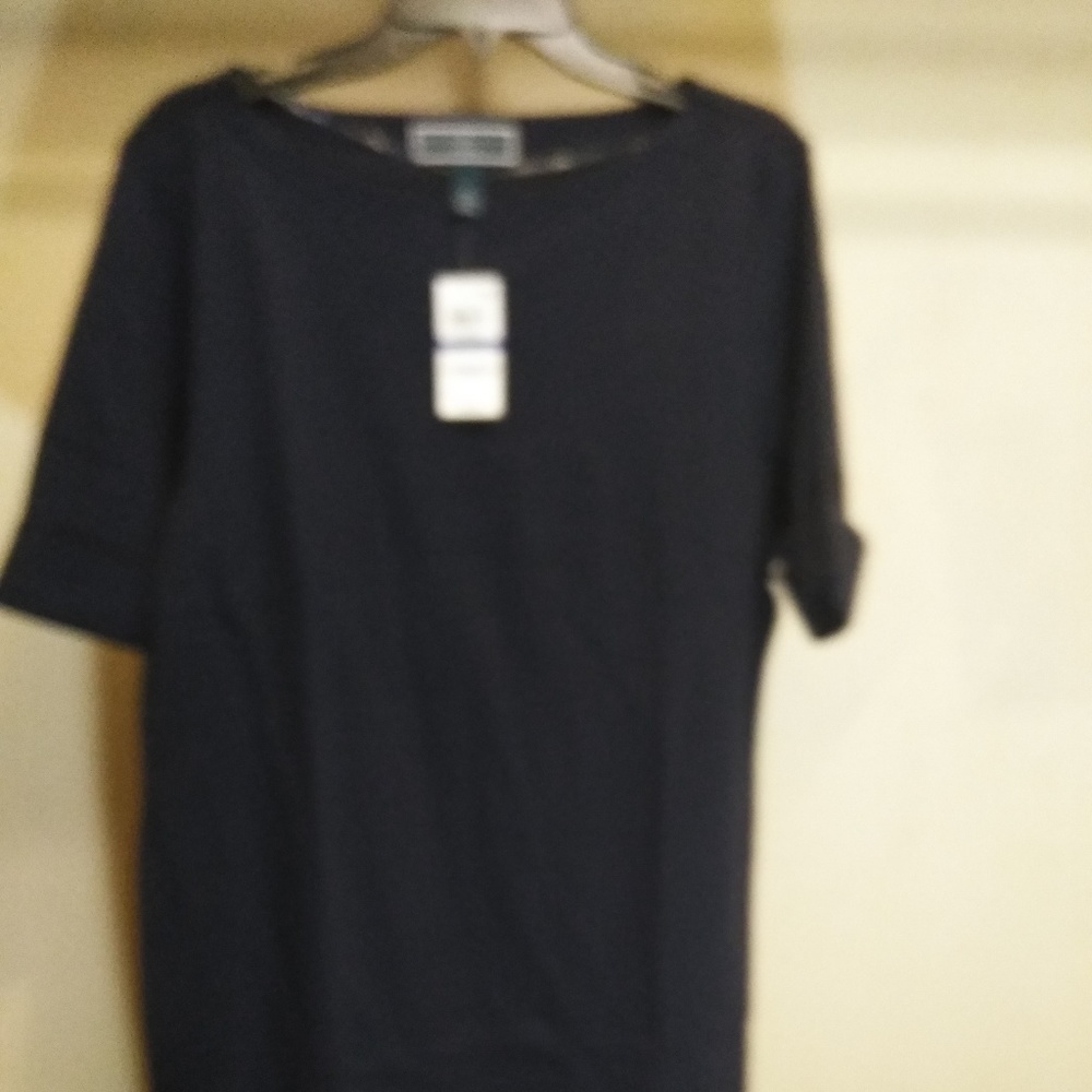Karen Scott Women's Boat Neck  Sport Dress